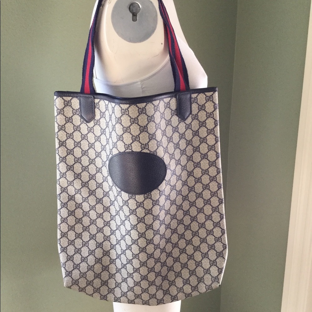 Vintage Gucci Tote Bag